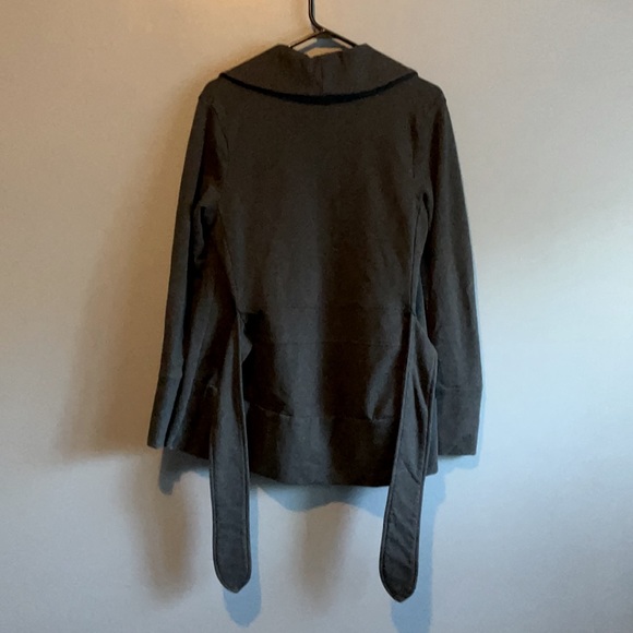 THE NORTH FACE GREY LONG SLEEVE WRAP CARDIGAN - Picture 7 of 7